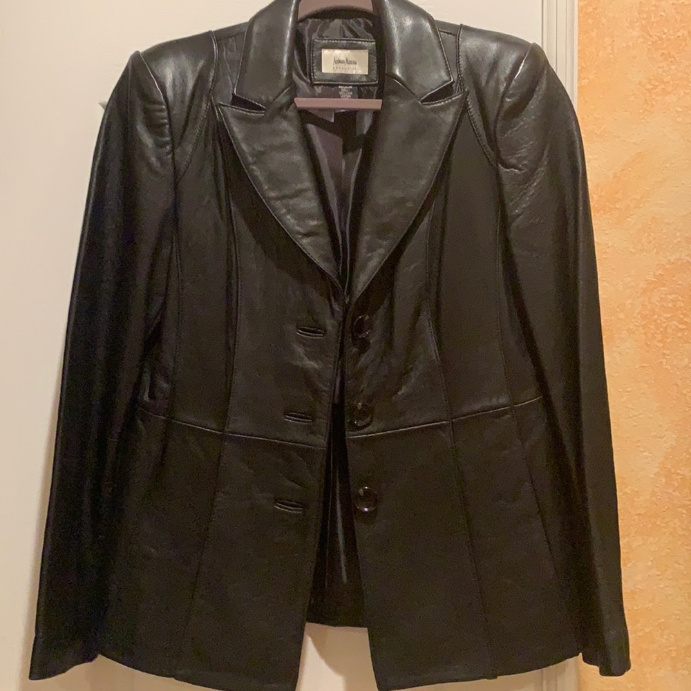 100% lamb leather jacket